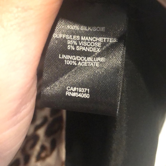 Robert Rodriguez leopard print drawstring waist - Picture 2 of 2